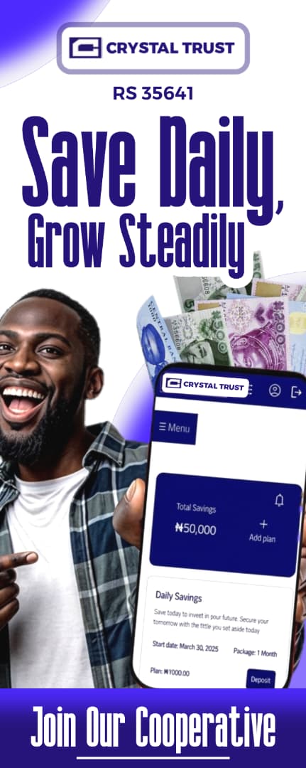 Save daily with Crystal Trust